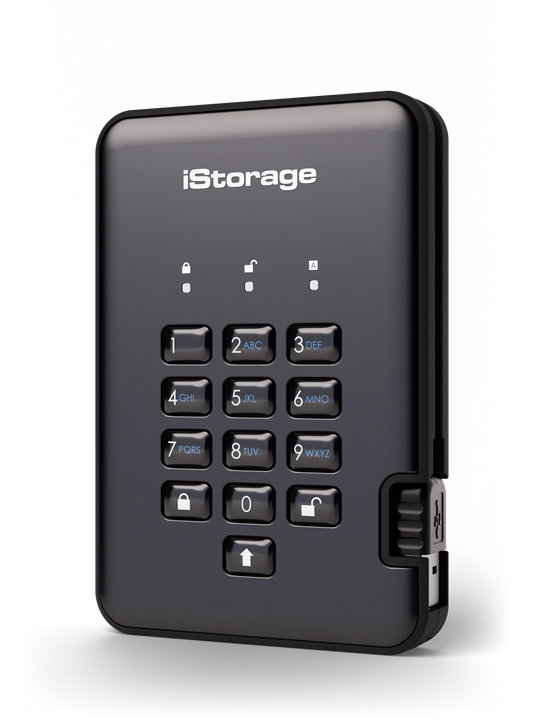 iStorage diskAshur PRO² – The Ultimate Hardware Encrypted Portable Drive HDD